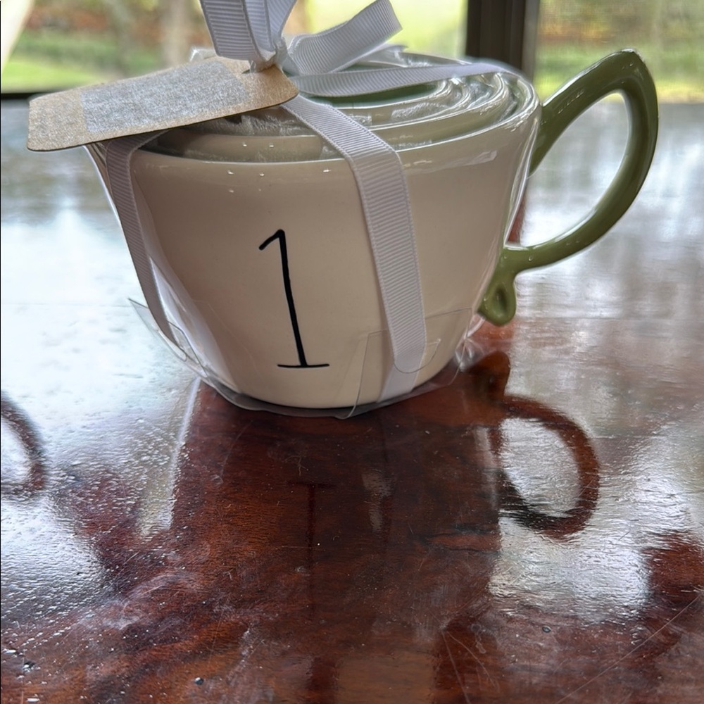 NWT Rae Dunn Green Disney Tinkerbell Measuring Cups set of 4